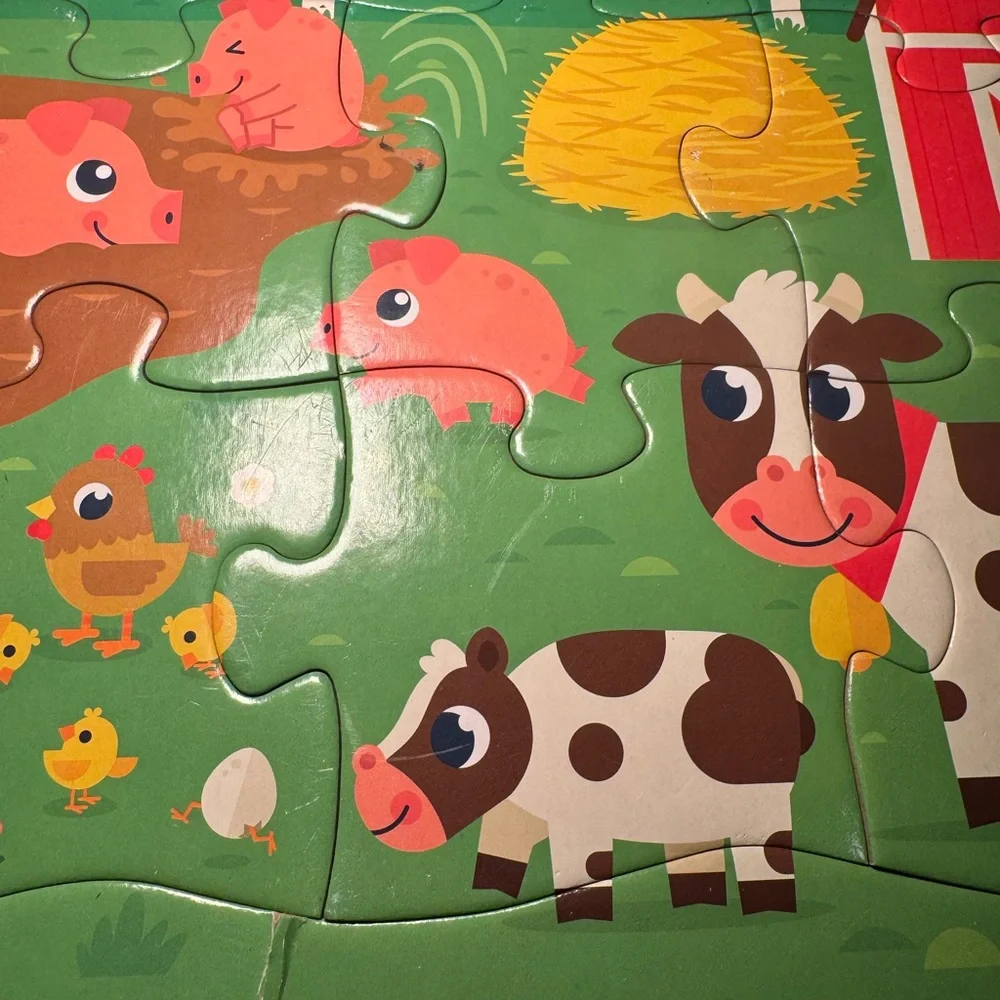 Chuckle & Roar Farm and Animals Puzzle
